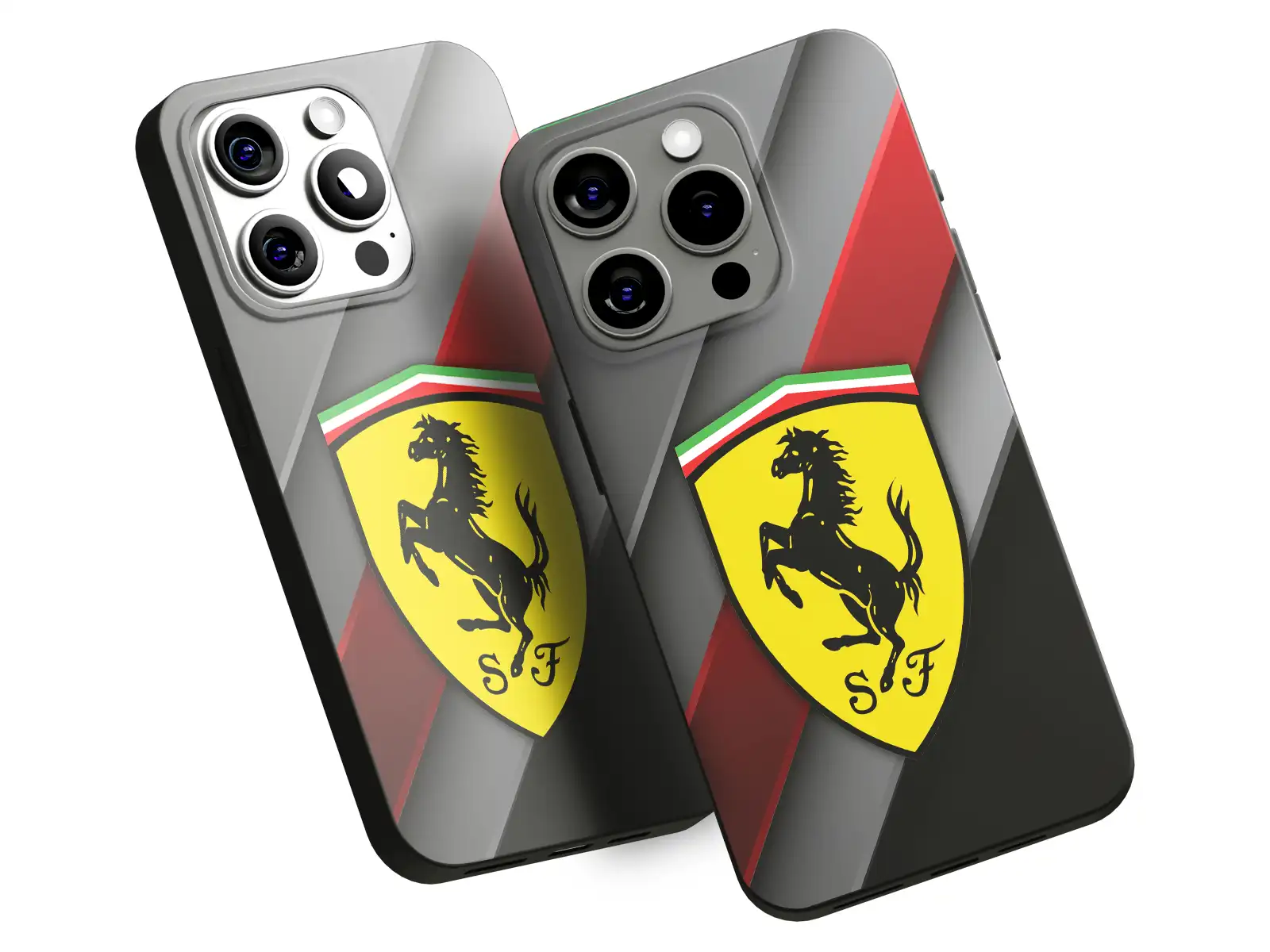 Ferrari Cover Silicone Smartphone Look da Corsa Drift